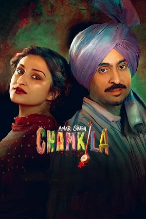 Amar Singh Chamkila (2024) NF WEB-DL [Hindi DD5.1] Full Movie 480p - 720p - 1080p poster