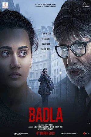 Badla (2019) poster