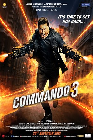 Commando 3 (2019) Hindi Full Movie 480p - 720p - 1080p poster