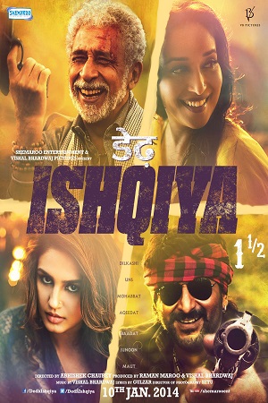 Dedh Ishqiya (2014) BluRay Hindi Full Movie 480p - 720p - 1080p poster