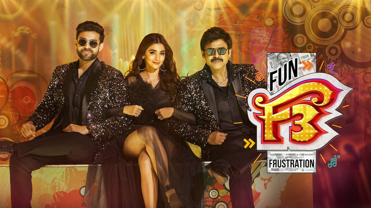 F3: Fun and Frustration (2022) Multi Audio [Telugu + Tamil + Kannada] Full Movie WEB-DL 480p - 720p - 1080p poster