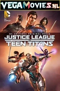Justice League vs. Teen Titans (2016) Full Movie {English With Subtitles} 480p - 720p poster