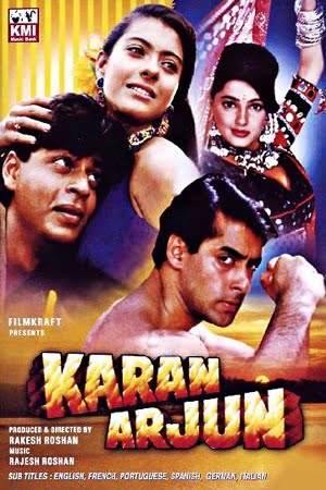 Karan Arjun (1995) Hindi Full Movie HDRip 480p - 720p - 1080p poster
