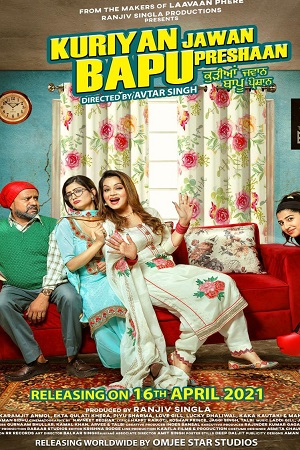 Kuriyan Jawan Bapu Preshaan (2021) poster