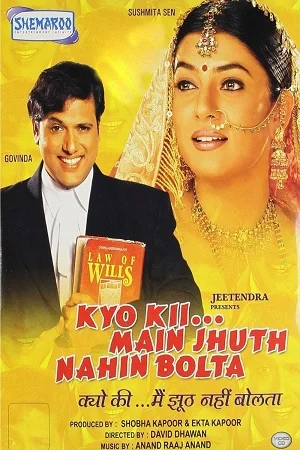 Kyo Kii… Main Jhuth Nahin Bolta (2001) Hindi Full Movie WEB-DL 480p - 720p - 1080p poster