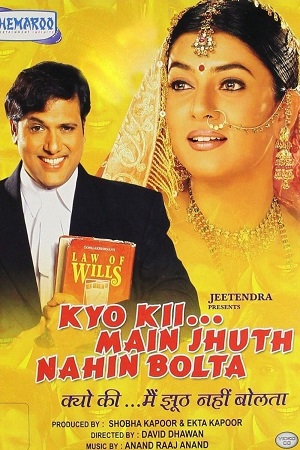 Kyo Kii… Main Jhuth Nahin Bolta (2001) Hindi Full Movie WEB-DL 480p - 720p - 1080p poster