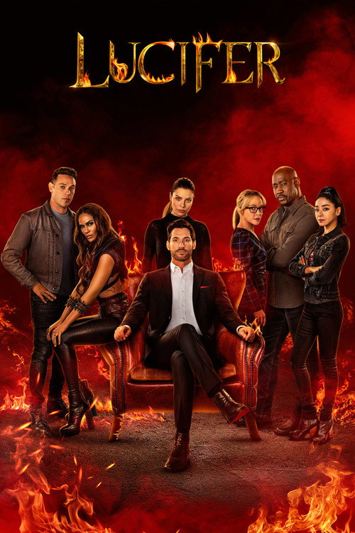 Lucifer (Season 1 – 6) Dual Audio {Hindi-English} Netflix Series 480p 720p & 1080p WEB-DL poster