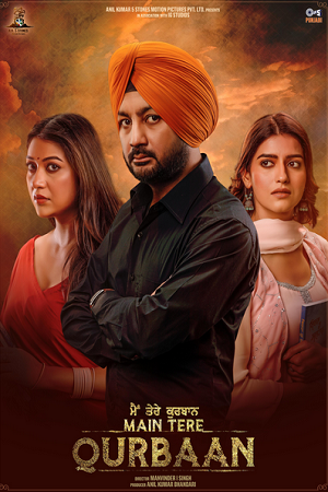 Main Tere Qurbaan (2025) WEB-DL {Punjabi DD2.0} Full Movie 480p - 720p - 1080p poster