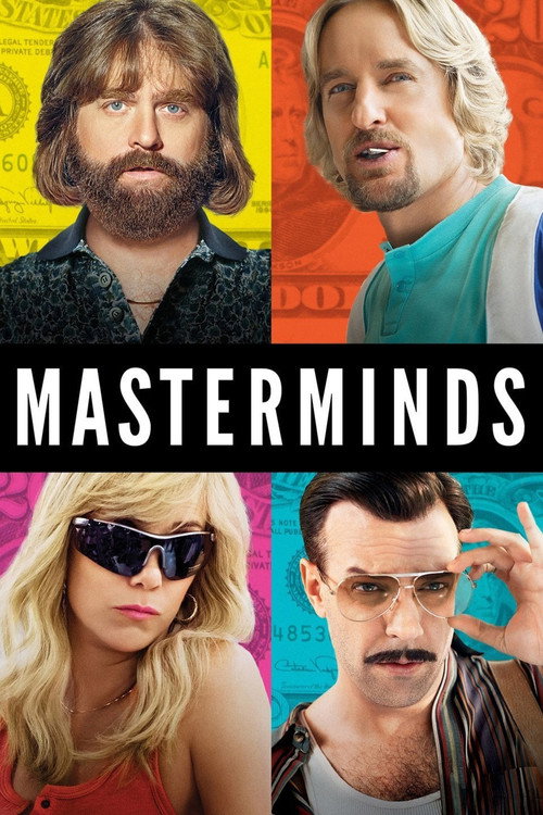 Masterminds (2016) poster