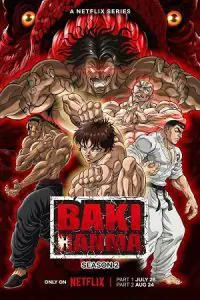 Anime Series – Baki Hanma (Season 1 – 2) Netflix Original Multi Audio {Hindi-English-Japanese} 480p - 720p - 1080p WEB-DL poster