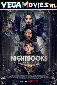 Nightbooks (2021) poster