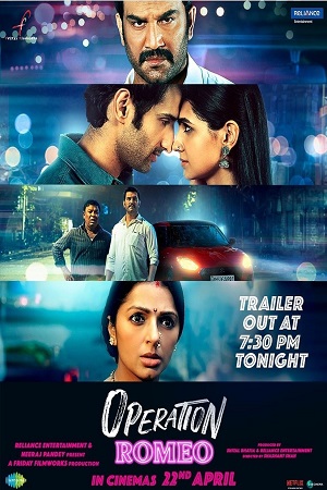 Operation Romeo (2022) Hindi Full Movie Netflix WEB-DL 480p - 720p - 1080p poster