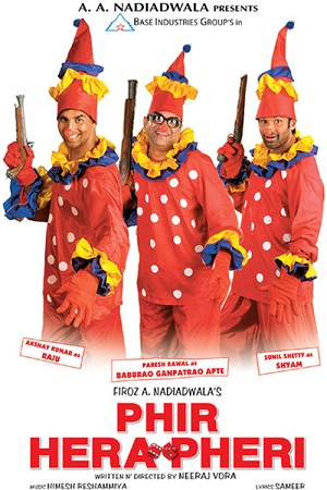 Phir Hera Pheri (2006) Hindi Full Movie 480p - 720p - 1080p poster