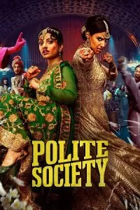 Polite Society (2023) poster