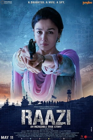 Raazi (2018) Hindi Full Movie WEB-DL 480p - 720p - 1080p poster