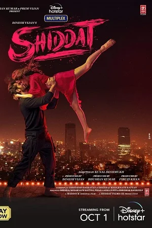 Shiddat (2021) poster