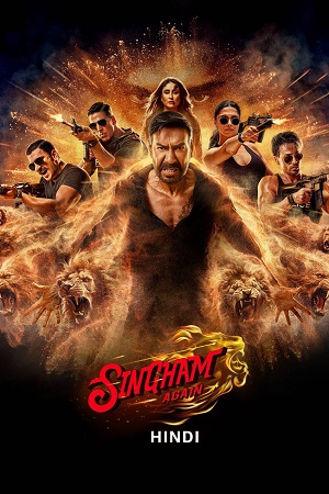 Singham Again (2024) AMZN WEB-DL [Hindi ORG-DD5.1] Full Movie 480p - 720p - 1080p - 2160p 4K poster