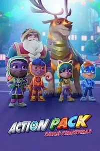The Action Pack Saves Christmas (2022) Dual Audio [Hindi + English] WeB-DL 480p - 720p - 1080p poster