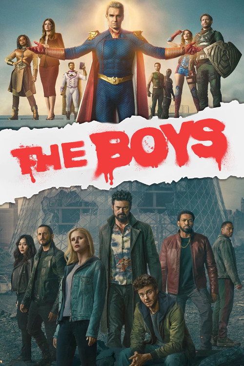 The Boys (Season 5) Prime Video: Dual Audio {Hindi-English} WEB-DL 480p - 720p - 1080p & 2160p 4K SDR – (All 8 Episodes) poster