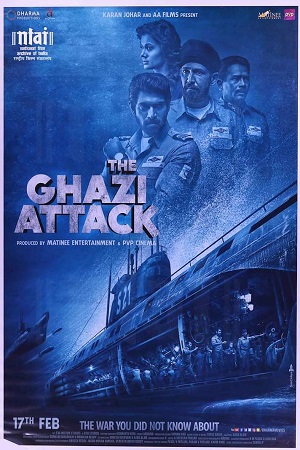 The Ghazi Attack (2017) poster