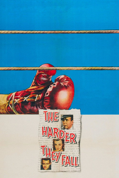 The Harder They Fall (1956) Blu-Ray Dual Audio {Hindi-English} 480p - 720p - 1080p poster