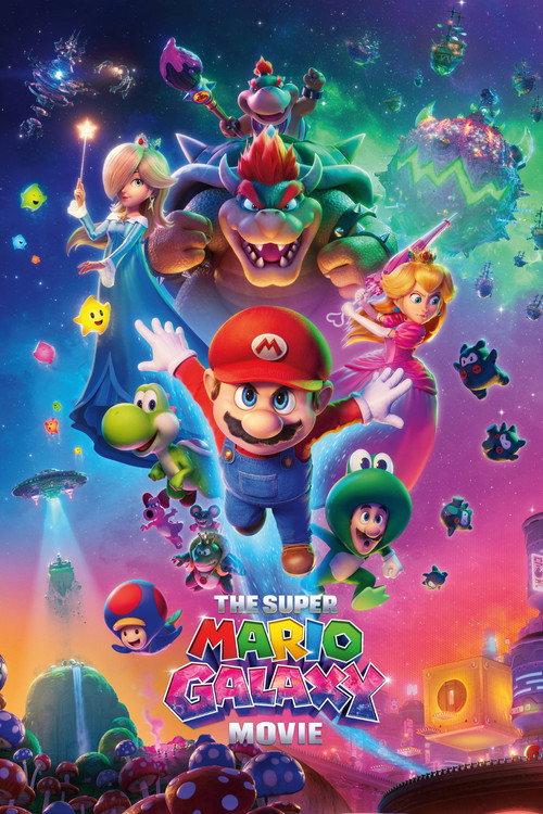 The Super Mario Galaxy Movie (2026) Dual Audio {Hindi-English} 480p - 720p - 1080p poster