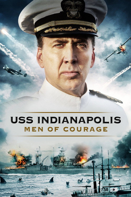 USS Indianapolis: Men of Courage (2016) BluRay Dual Audio {Hindi-English} 480p - 720p - 1080p poster