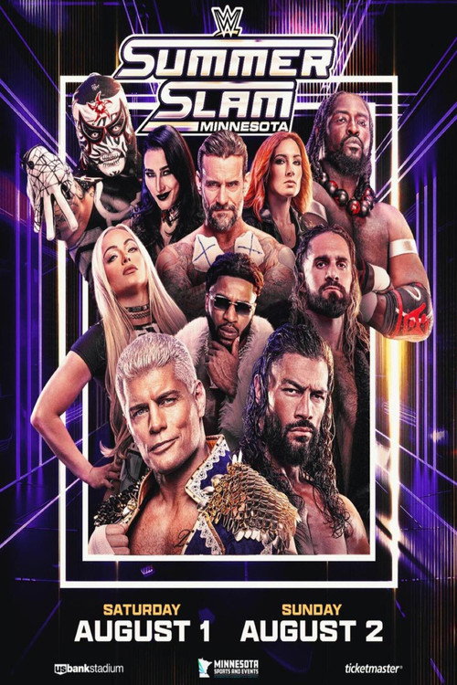 WWE SummerSlam {Night 1 & Night 2} Dual Audio [Hindi ORG & English] Full Show 480p - 720p - 1080p WEB-DL (1 & 2 August – 2026) poster