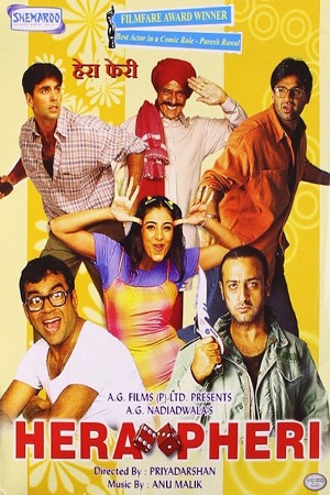 Hera Pheri (2000) Hindi Full Movie 480p - 720p - 1080p poster