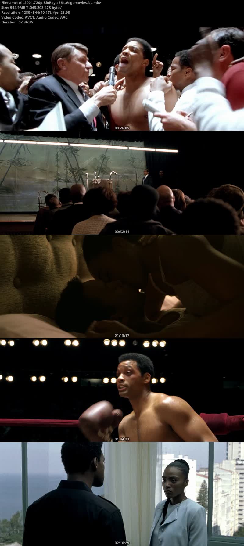 Ali (2001) screenshot