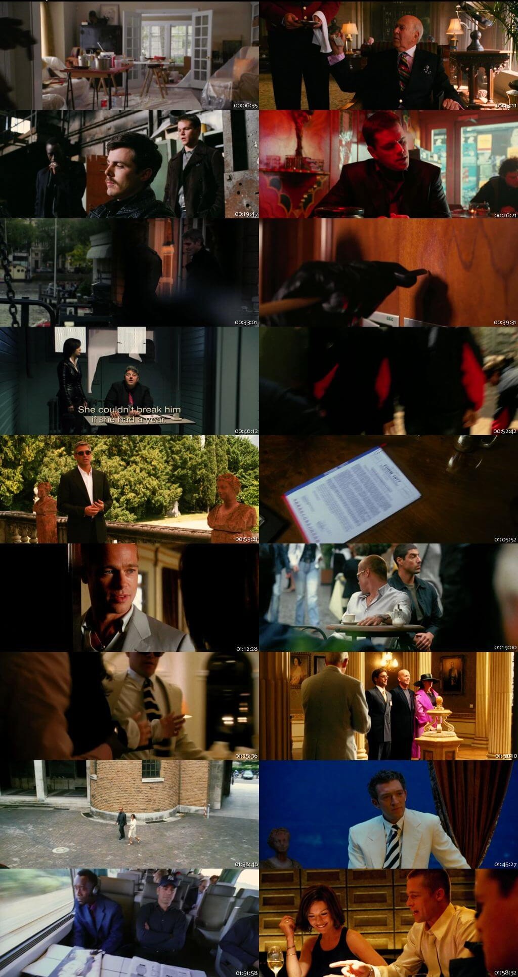 Ocean’s Twelve (2004) screenshot