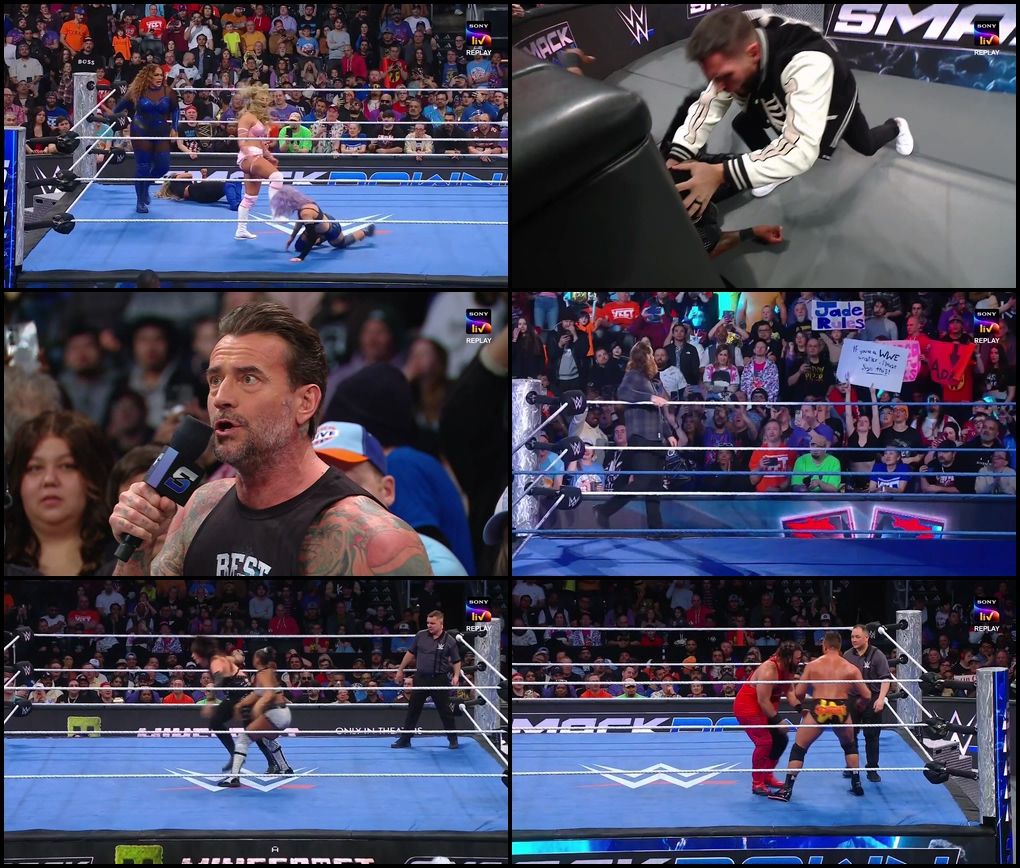 WWE Friday Night SmackDown (28th February 2025) Hindi - English Full WWE Show 480p 720p 1080p WEB-DL screenshot