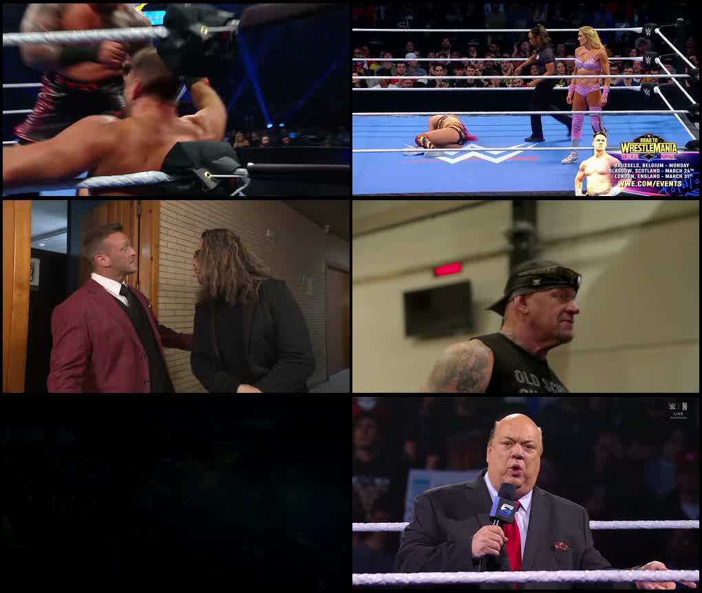 WWE Friday Night SmackDown (14th March 2025) English Full WWE Show 480p 720p 1080p WEB-DL screenshot