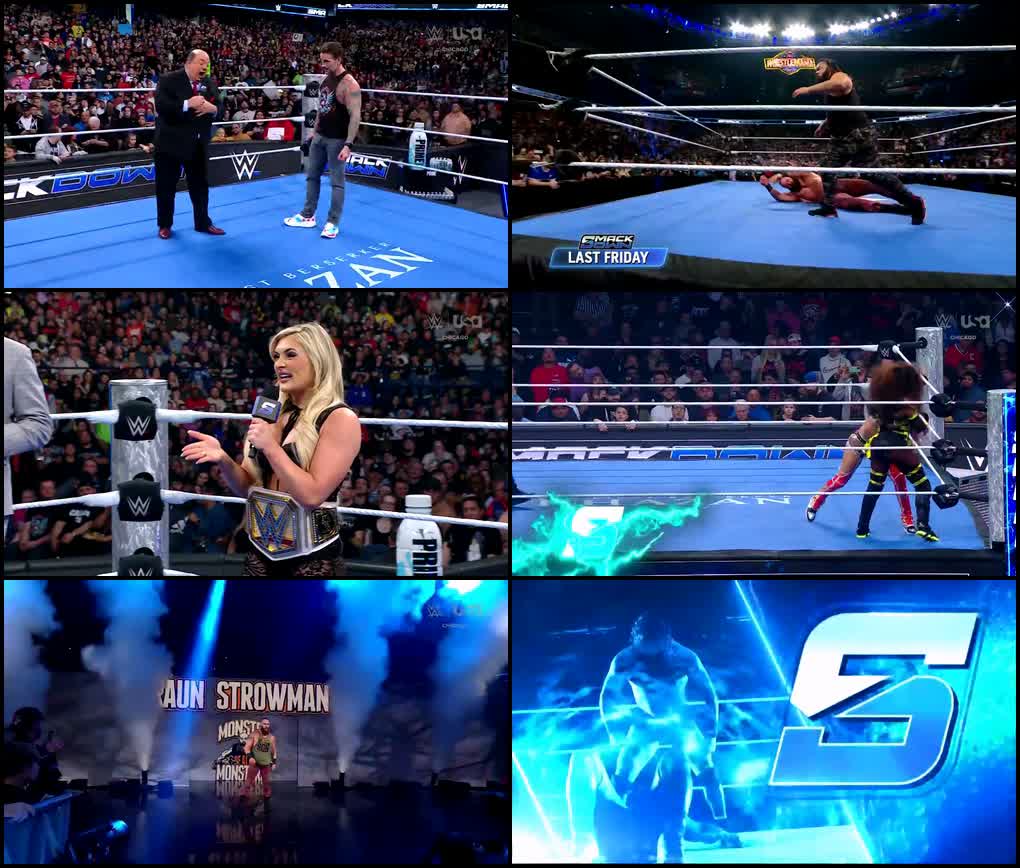 WWE Friday Night SmackDown (4th April 2025) English Full WWE Show 480p 720p 1080p WEB-DL screenshot