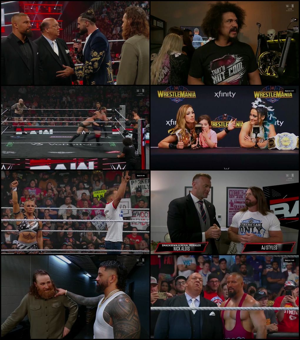 WWE Monday Night Raw (28th April 2025) English Full WWE Show 480p 720p 1080p WEB-DL screenshot