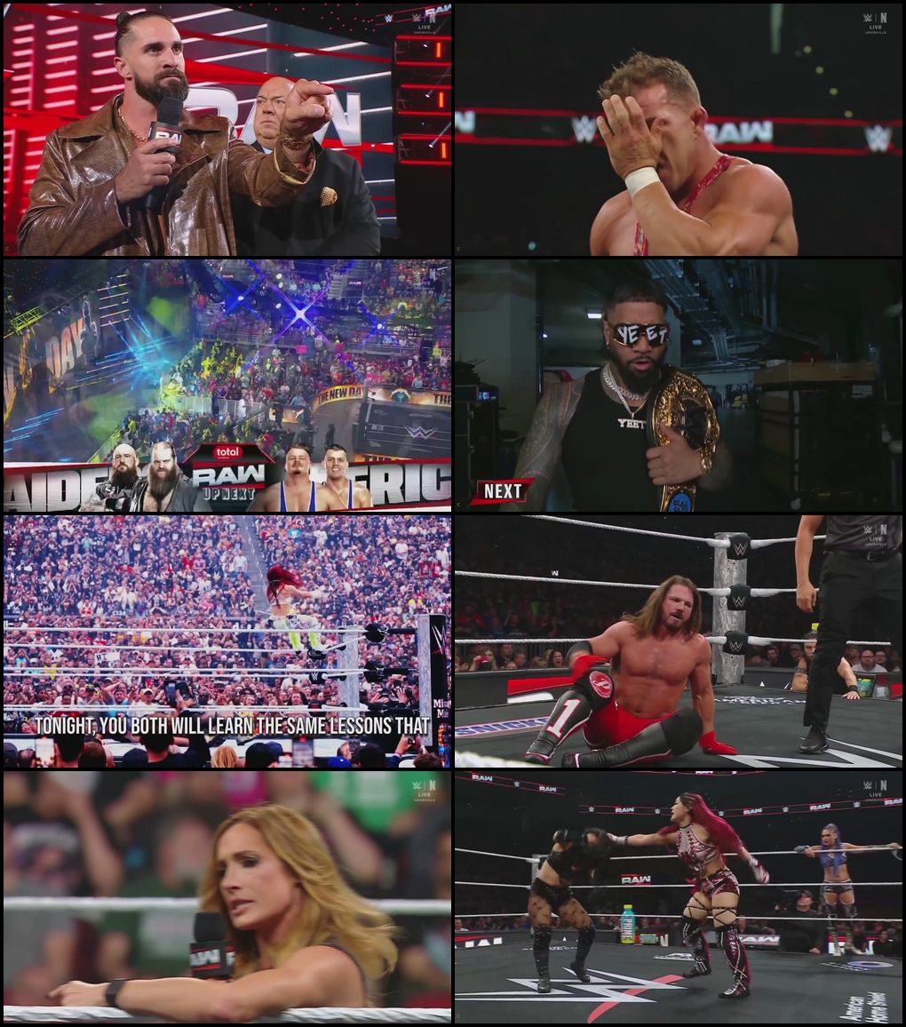 WWE Monday Night Raw (12th May 2025) English Full WWE Show 480p 720p 1080p WEB-DL screenshot
