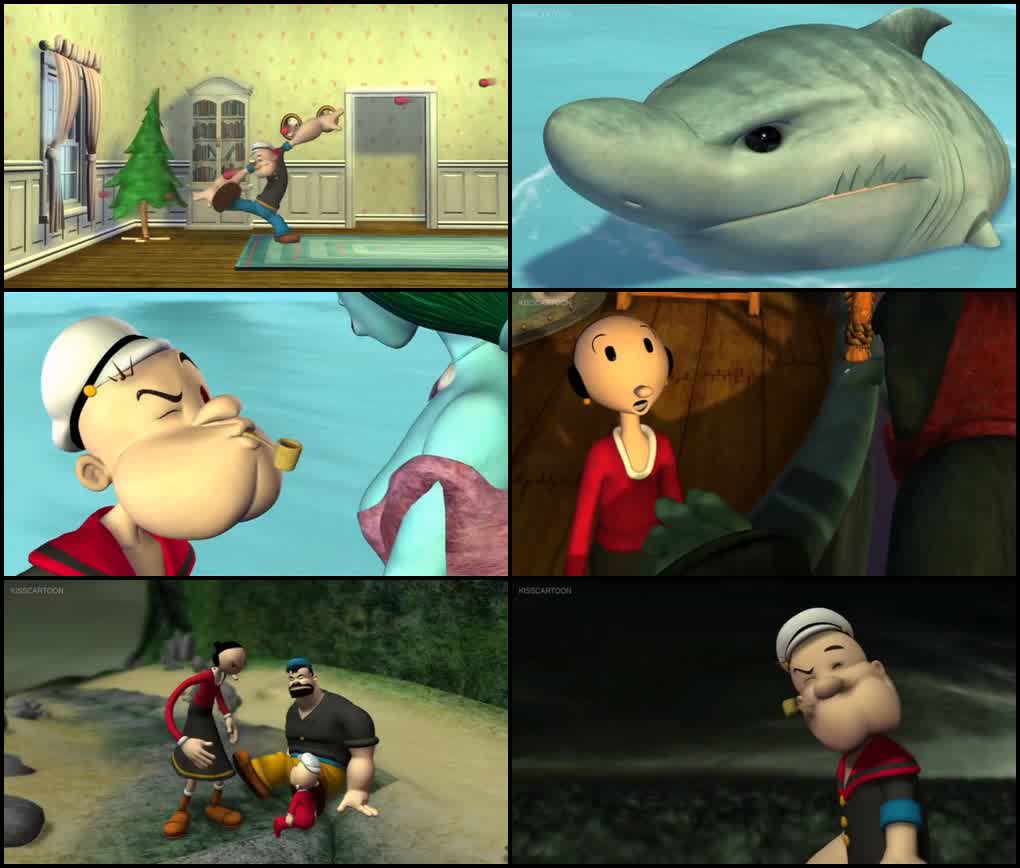 Popeyes Voyage The Quest for Pappy (2004) screenshot