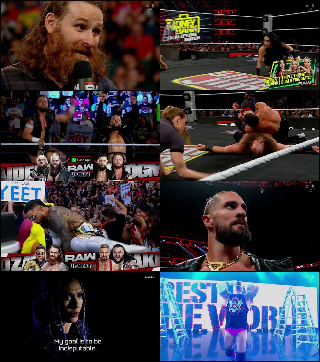 WWE Monday Night Raw (2nd June 2025) English Full WWE Show 480p 720p 1080p WEB-DL screenshot