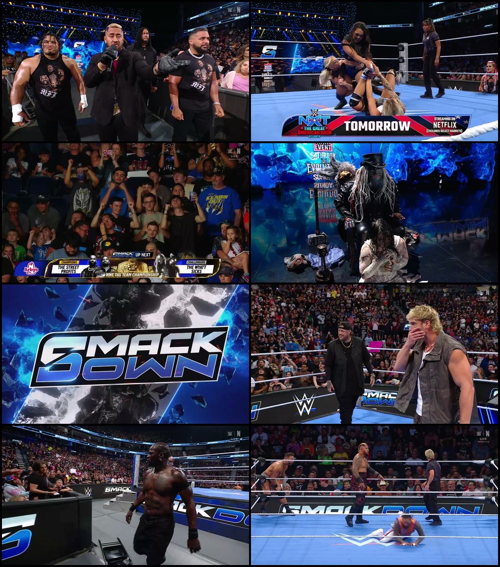WWE Friday Night SmackDown (11th July 2025) Hindi+English Full WWE Show 480p 720p 1080p WEB-DL screenshot