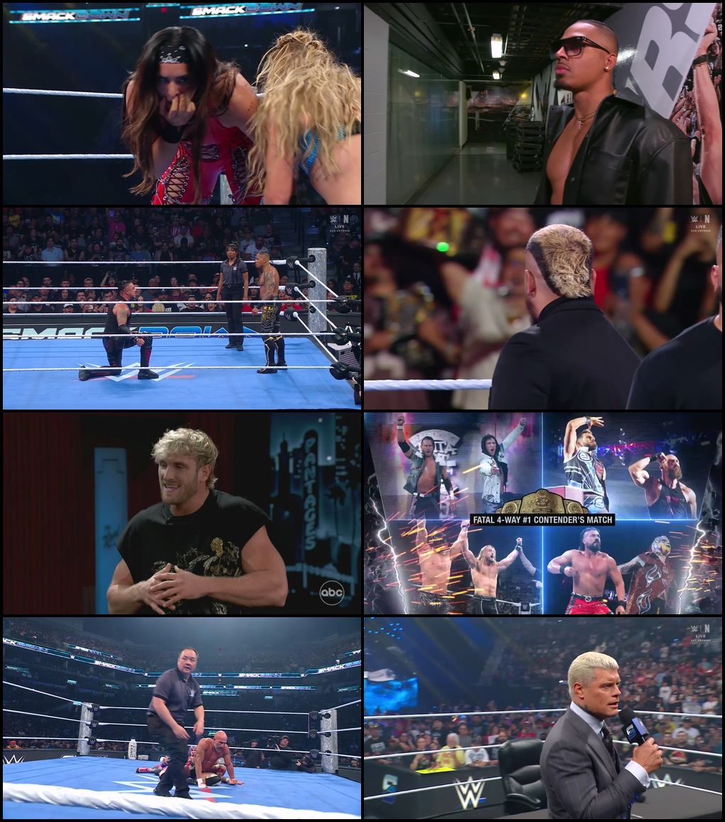 WWE Friday Night SmackDown (18th July 2025) Hindi+English Full WWE Show 480p 720p 1080p WEB-DL screenshot