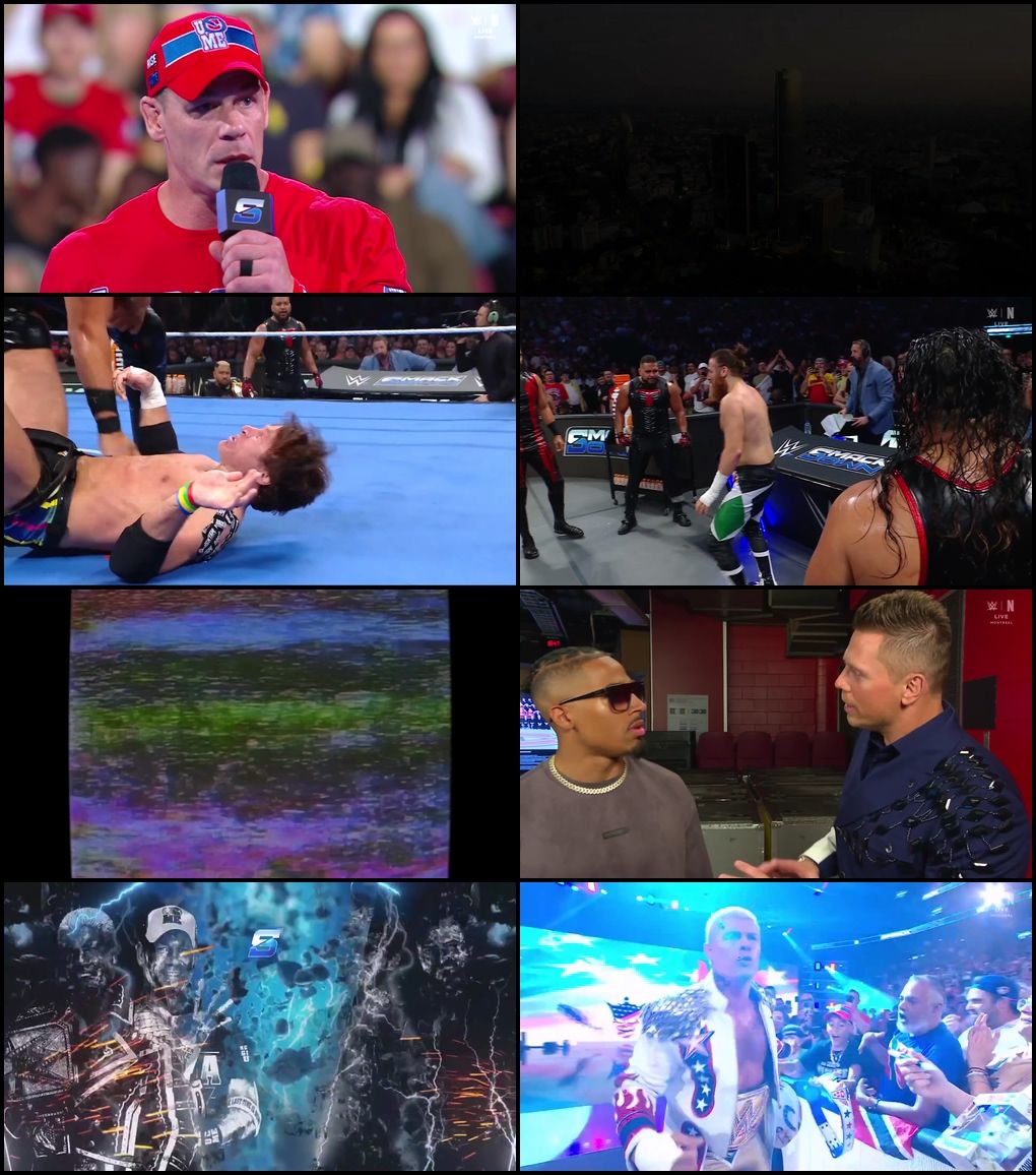 WWE Friday Night SmackDown (8th-August 2025) English Full WWE Show 480p 720p 1080p WEB-DL screenshot