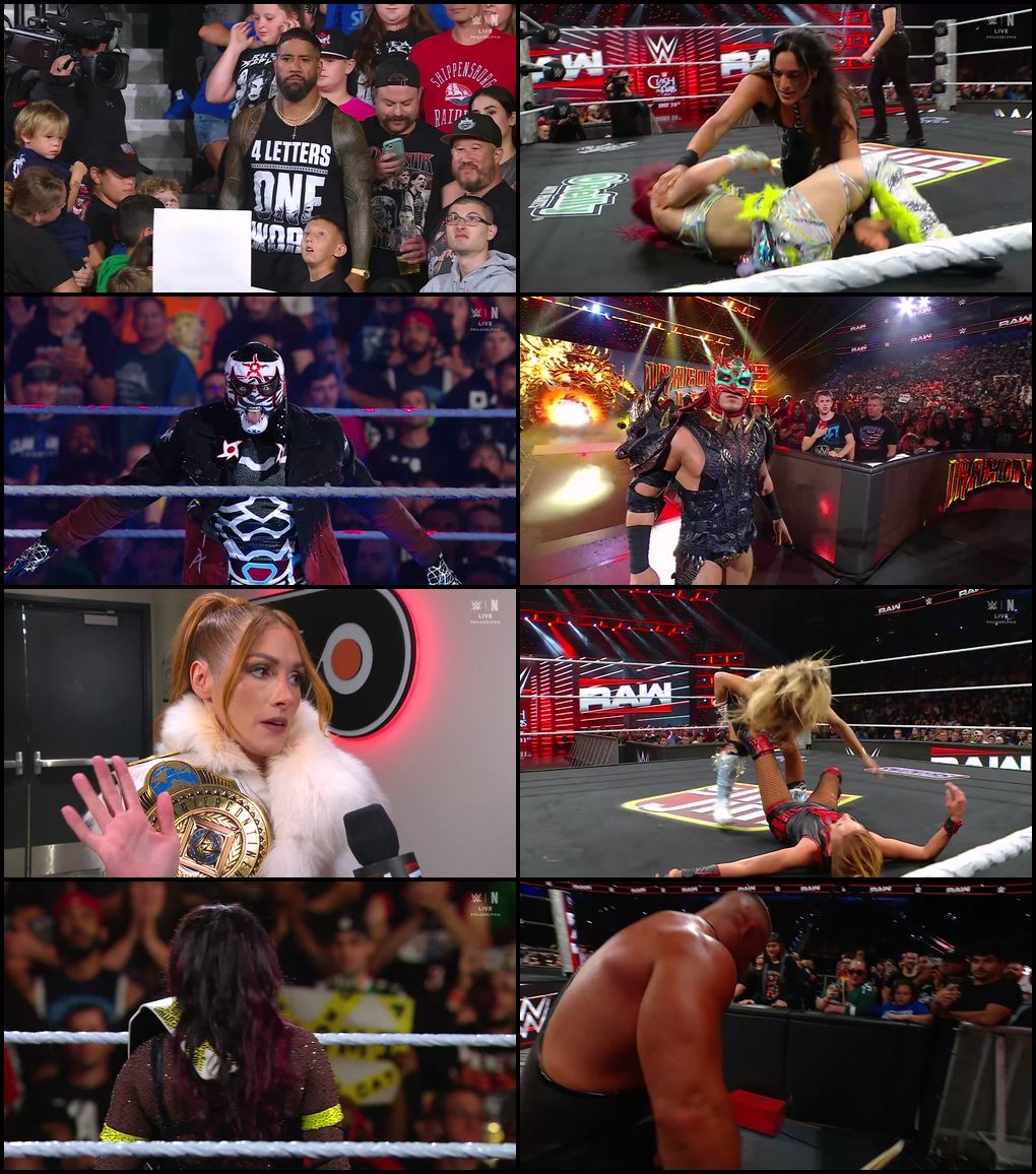 WWE Monday Night Raw (18th August 2025) Hindi-English Full WWE Show 480p 720p 1080p WEB-DL screenshot