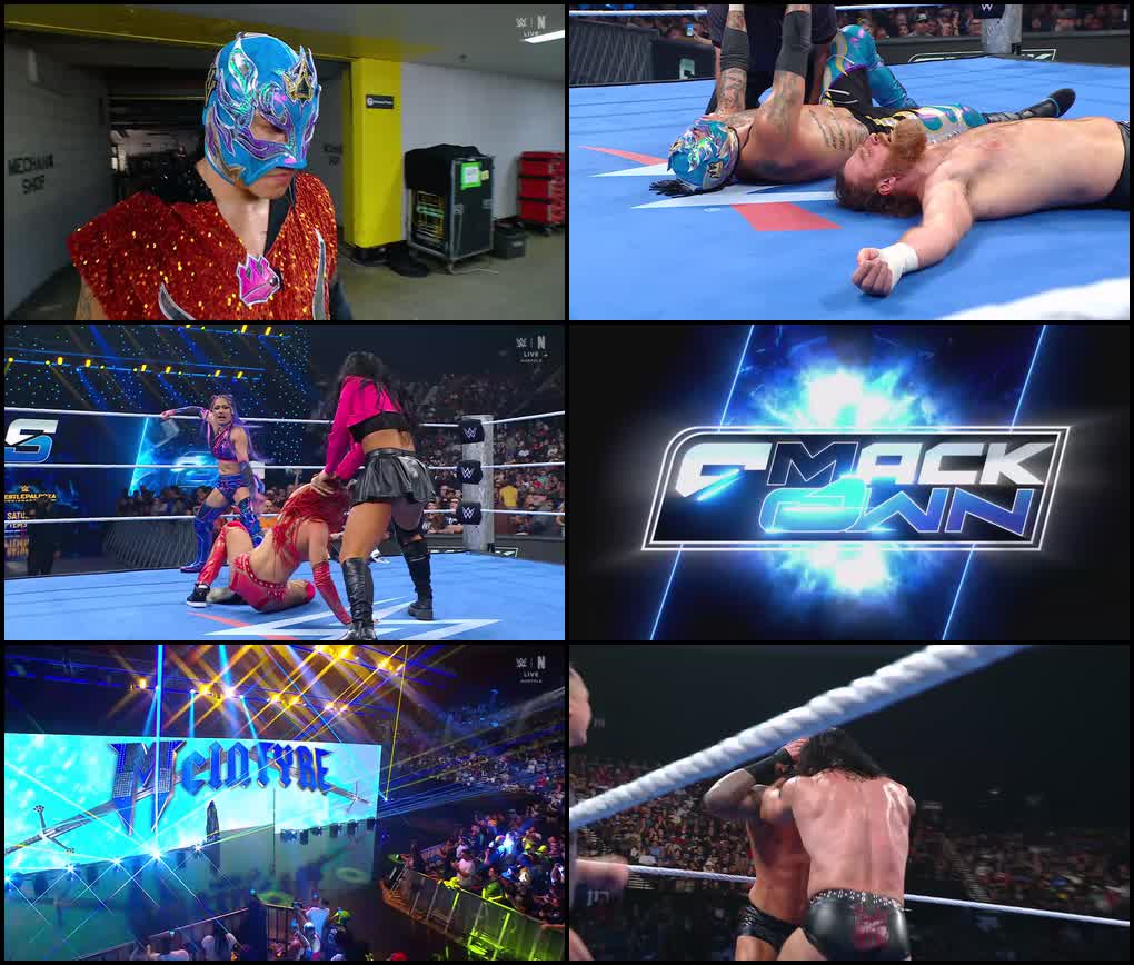 WWE Friday Night SmackDown (12th-September 2025) Hindi+English Full WWE Show 480p 720p 1080p WEB-DL screenshot