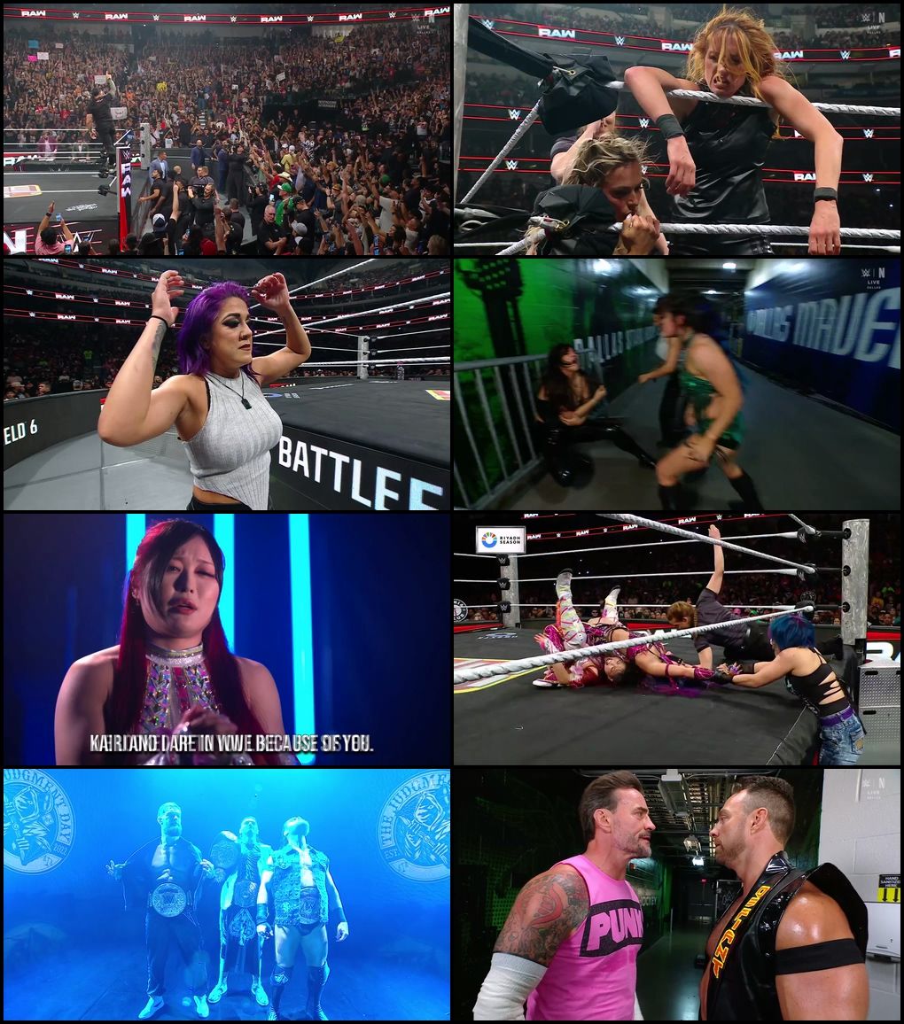 WWE Monday Night Raw (6th-October 2025) Hindi-English Full WWE Show 480p 720p 1080p WEB-DL screenshot