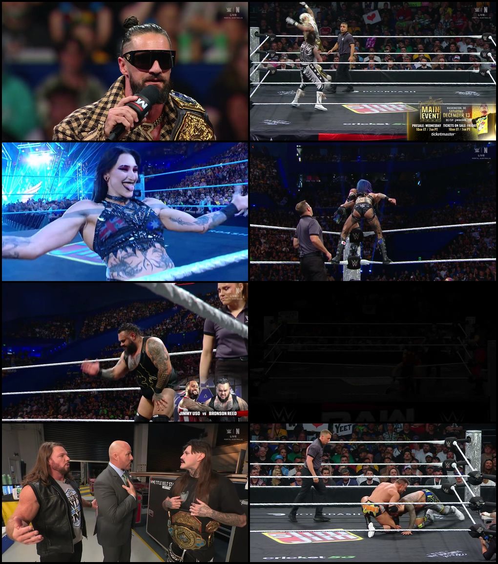 WWE Monday Night Raw (13th-October 2025) Hindi-English Full WWE Show 480p 720p 1080p WEB-DL screenshot