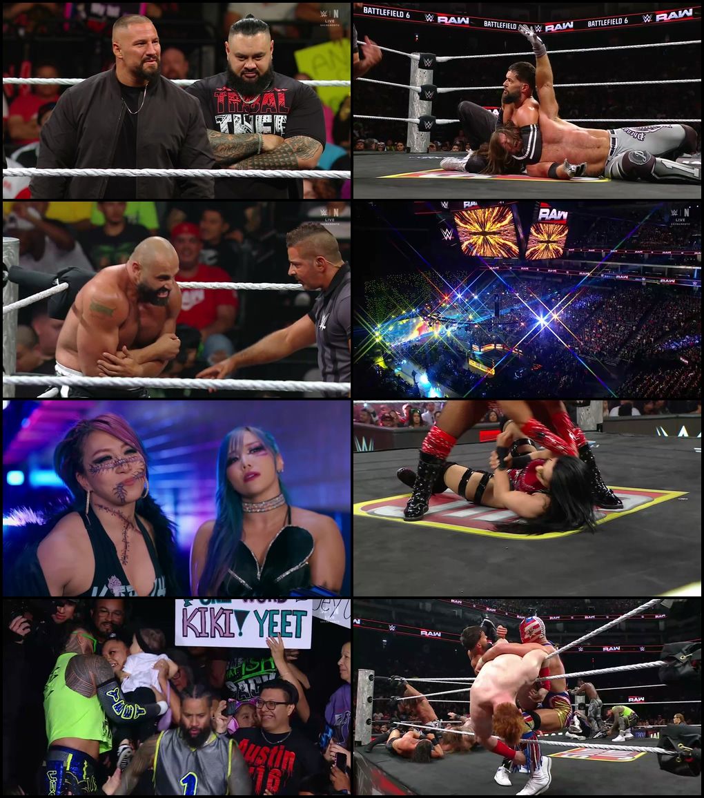 WWE Monday Night Raw (20th-October 2025) Hindi-English Full WWE Show 480p 720p 1080p WEB-DL screenshot