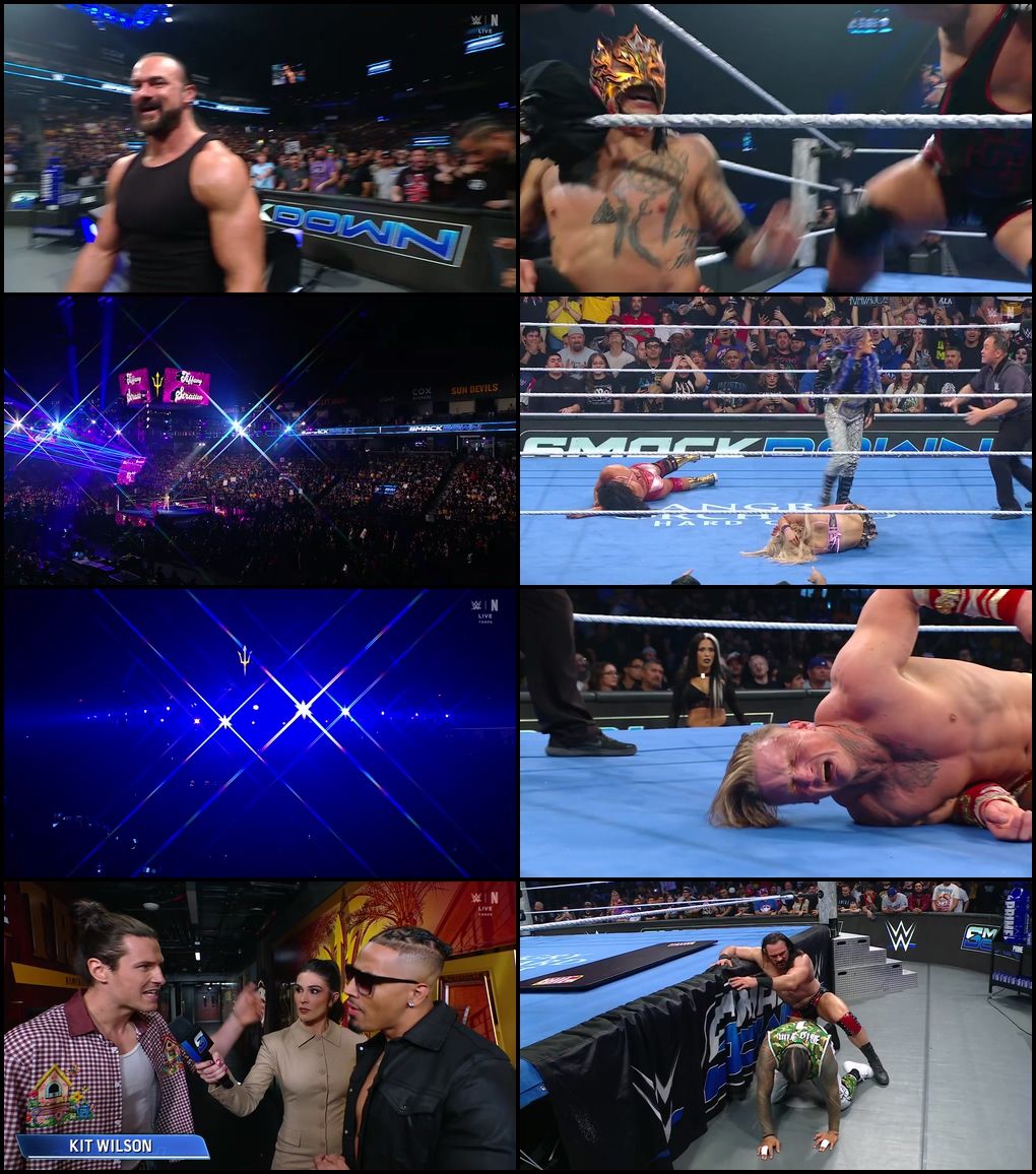 WWE Friday Night SmackDown (24th-October 2025) Hindi+English Full WWE Show 480p 720p 1080p WEB-DL screenshot