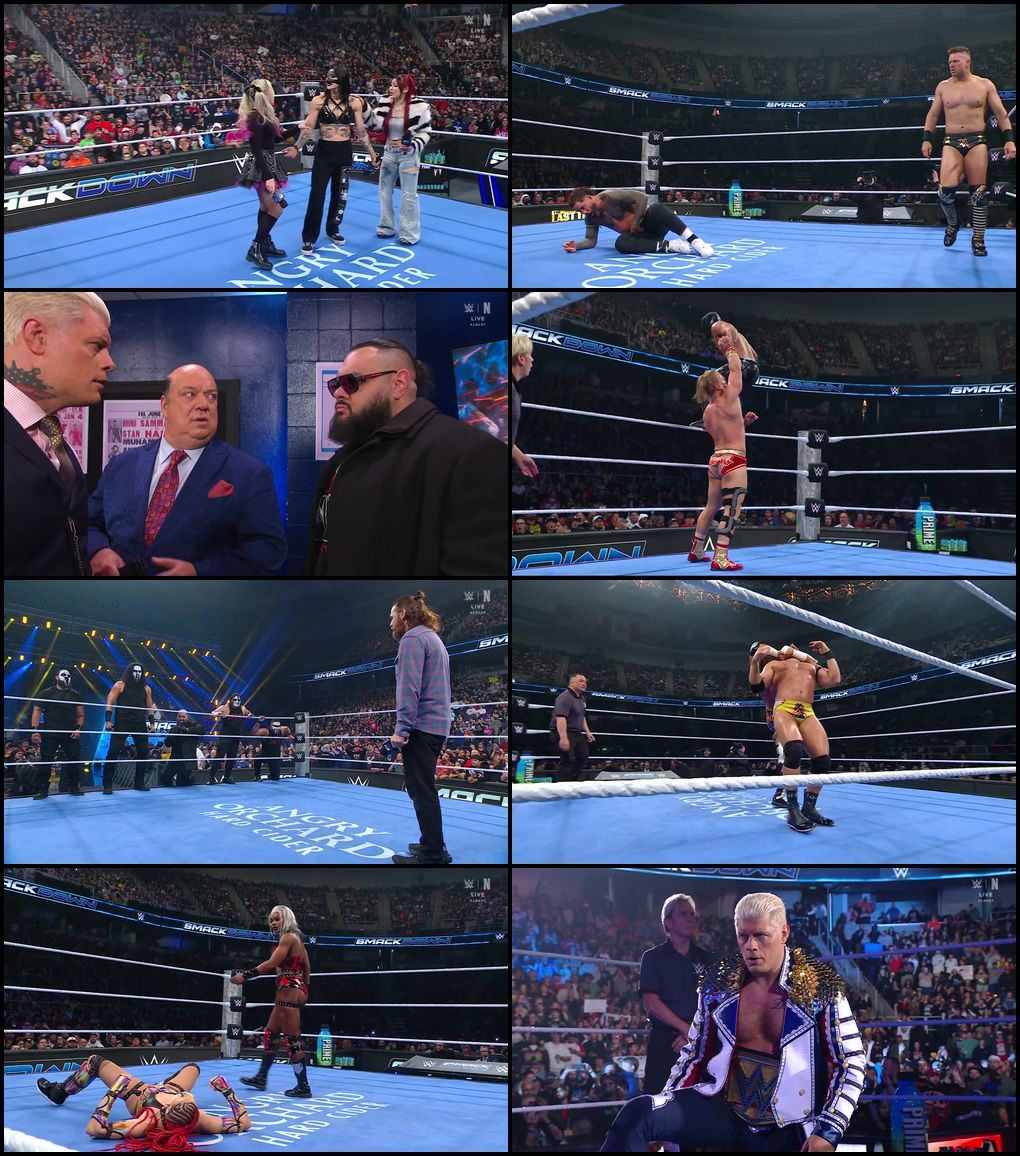 WWE Friday Night SmackDown (14th November 2025) Hindi+English Full WWE Show 480p 720p 1080p WEB-DL screenshot