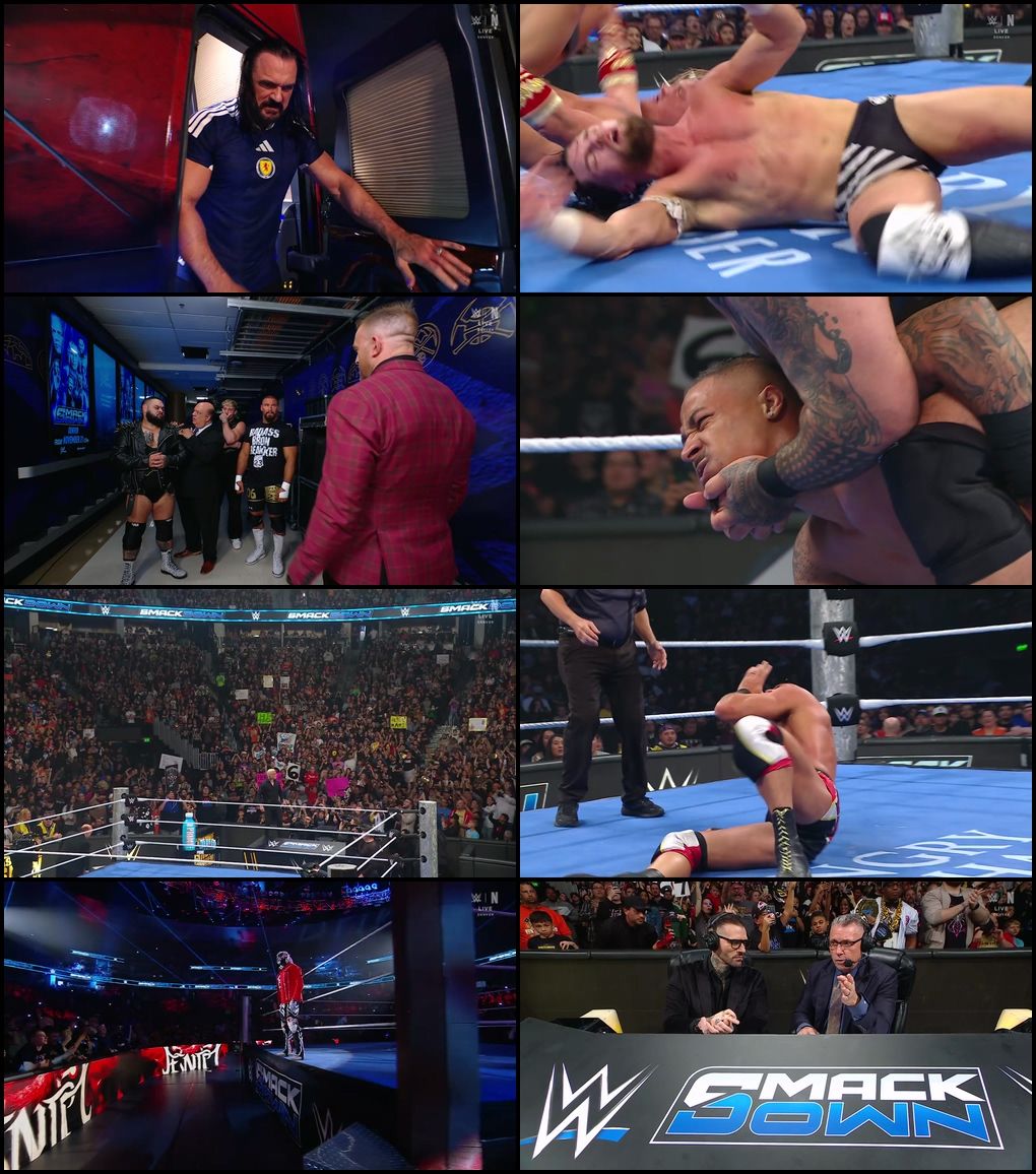 WWE Friday Night SmackDown (21st November 2025) Hindi+English Full WWE Show 480p 720p 1080p WEB-DL screenshot