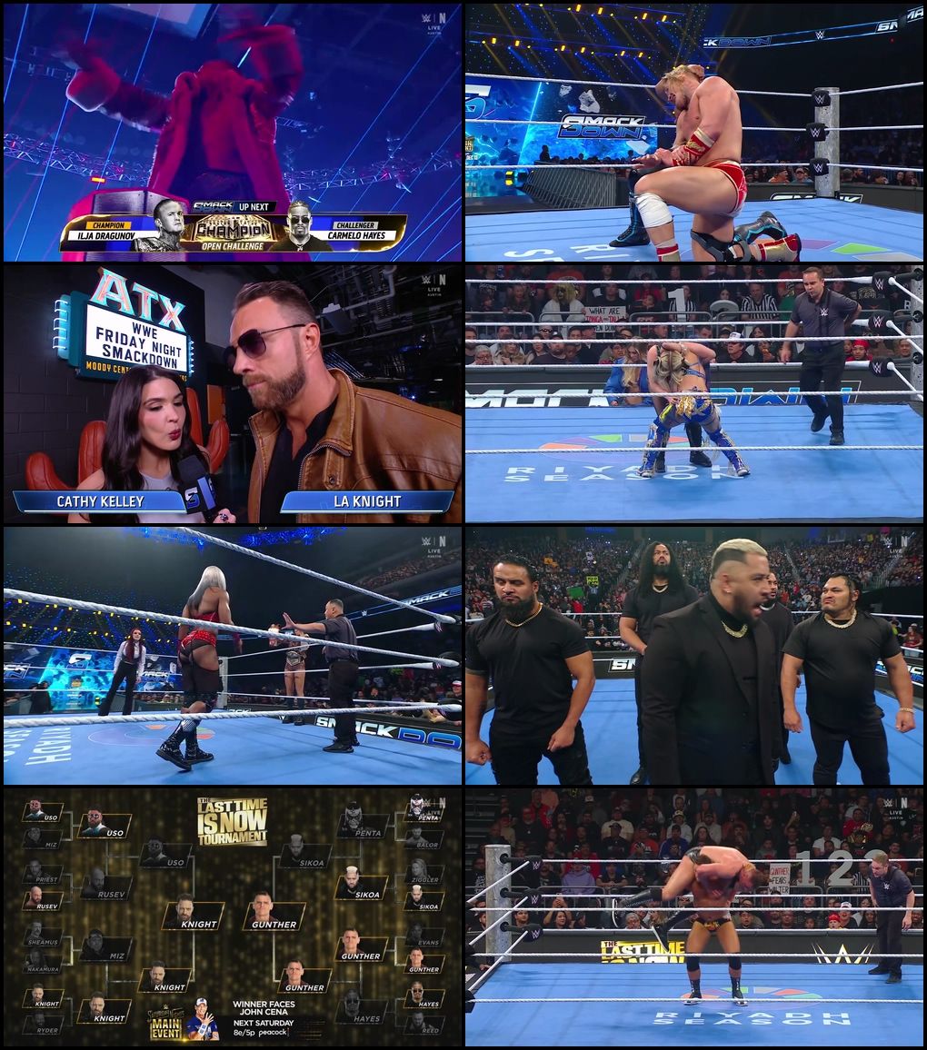 WWE Friday Night SmackDown (5th December 2025) Hindi+English Full WWE Show 480p 720p 1080p WEB-DL screenshot